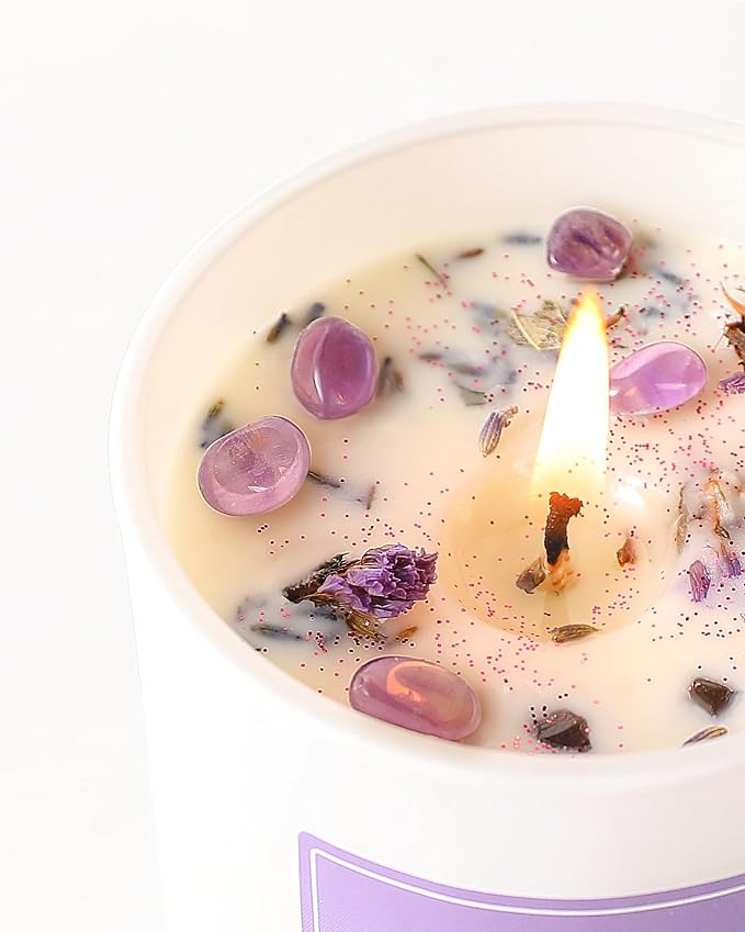 AOOVOO Lavender Scented Candles - Image 3