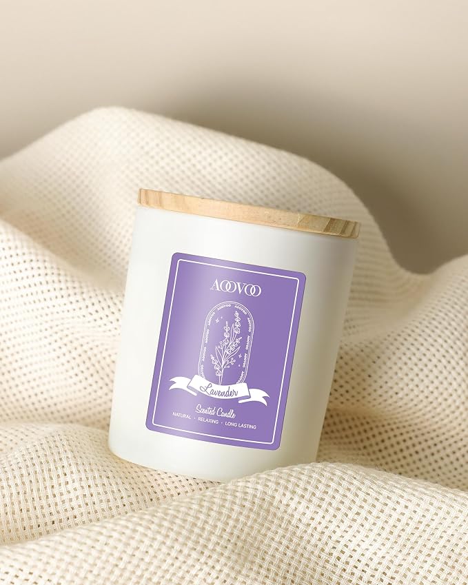 AOOVOO Lavender Scented Candles - Image 7