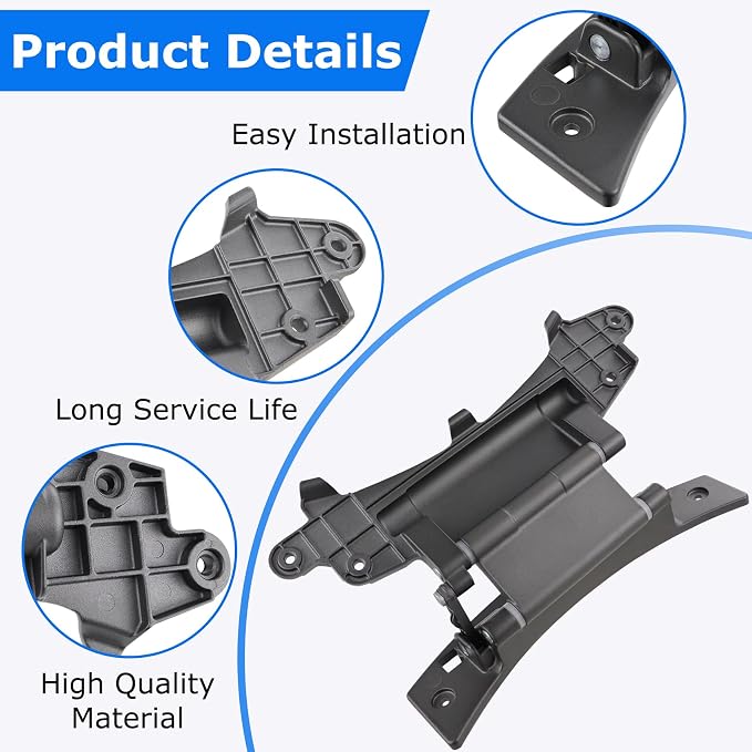 New WP8183202 Washer Door Hinge Replacement Washer Parts - Image 4