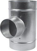 90° Degree Ø6 x 6 x 4 Inch T Shape Duct Splitter by HVACOV