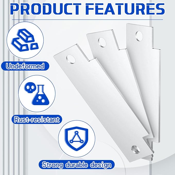 Zonon 4 Pcs Door Strike Plate Filler - Image 4