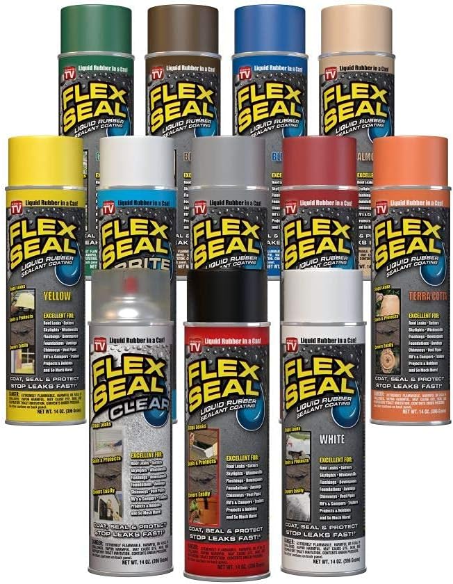 Flex Seal, 14 oz, Stop Leaks Instantly, Waterproof Rubber Spray On Sealant - Image 8