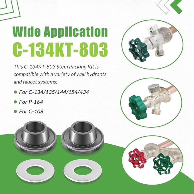 C-134KT-803 Stem Packing Replacement Kit - Image 3