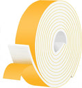 Extra Wide Foam Strip for Door & Windows, Self Adhesive 2x1/4in | Blocks Drafts by Trisiki