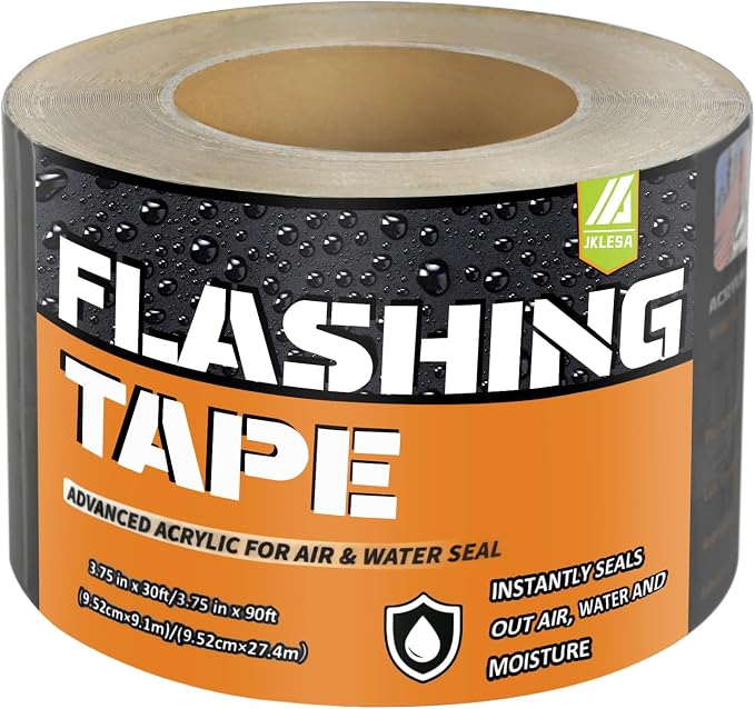 Flashing Tape for Windows and Doors, 3.75 in x 90 ft Roll, Acrylic Adhesive | by Unknown