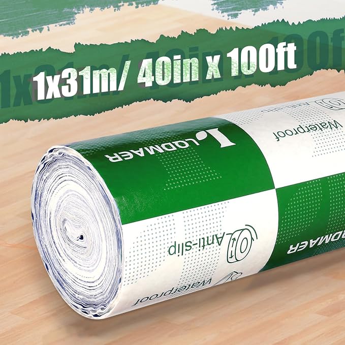 40" x100ft Hardwood Floor Protector Film Roll Temporary Renovation Cover - Image 2