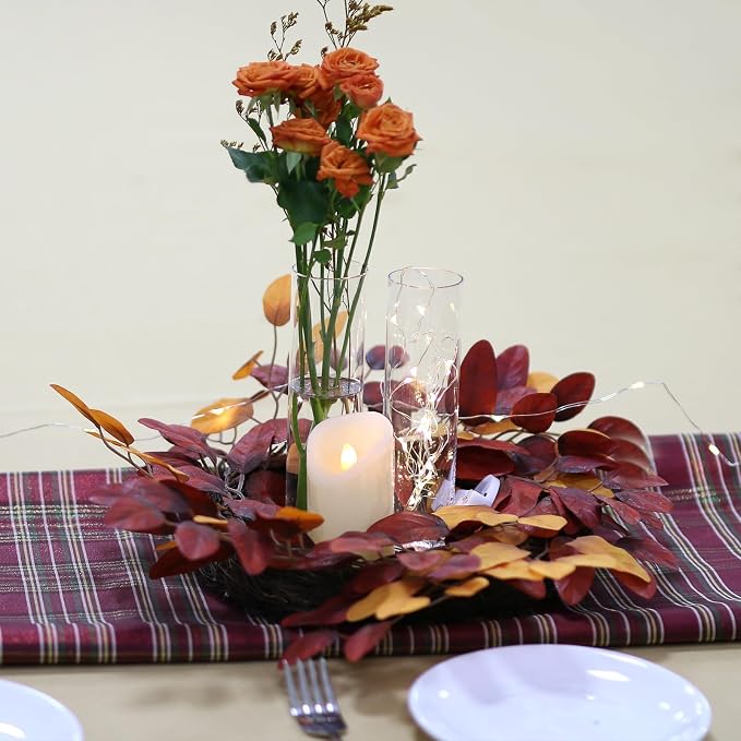 Glass Cylinder Bud Vases for Centerpieces, Handmade Slim Flower Vases Wedding - Image 8