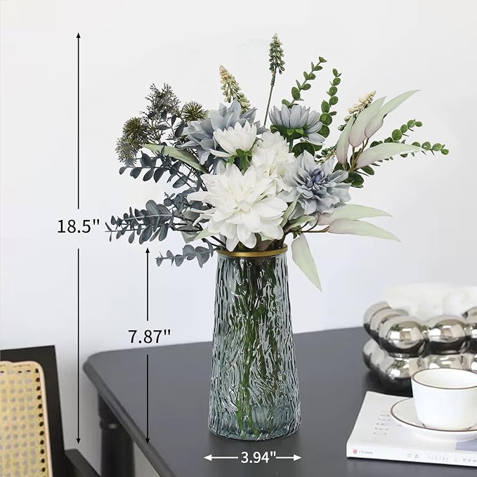Fake Flowers in Vase, Faux Flowers in Vase, Table Centerpieces - Image 2
