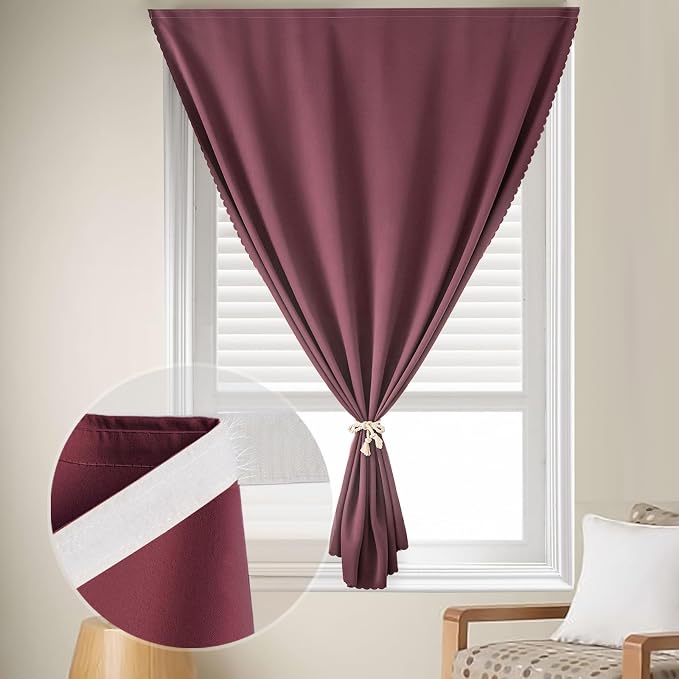 Self Adhesive Curtains, No Drilling Curtains, Easy Installation - Image 8