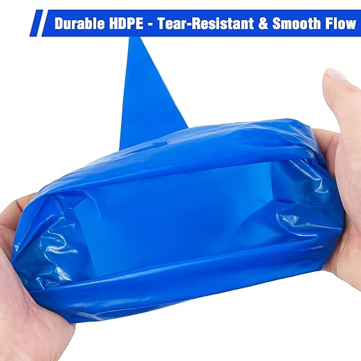 22PCS Tile Grout Masonry Mortar Bag and Brick Jointing Tool Kit | 20PCS 11"x22" - Image 4