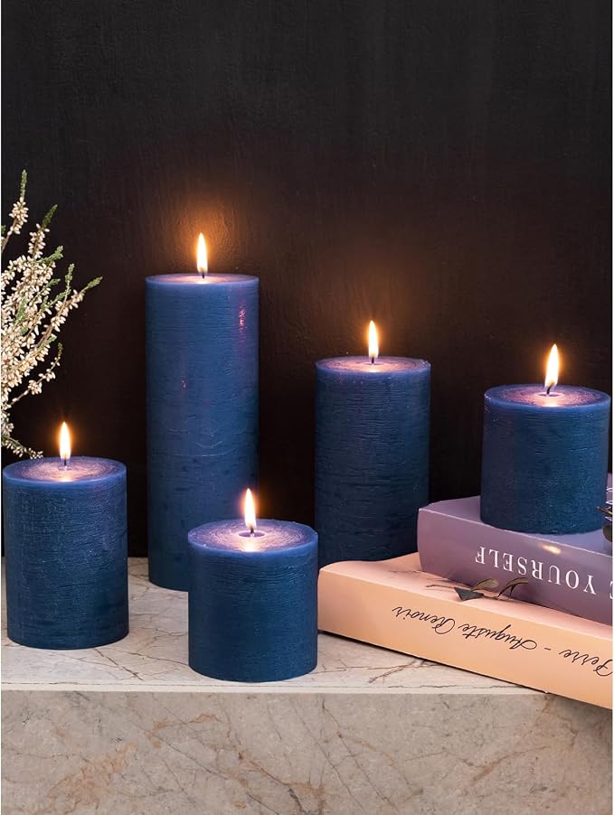 3x3 Pillar Candles Set of 3 - Image 6
