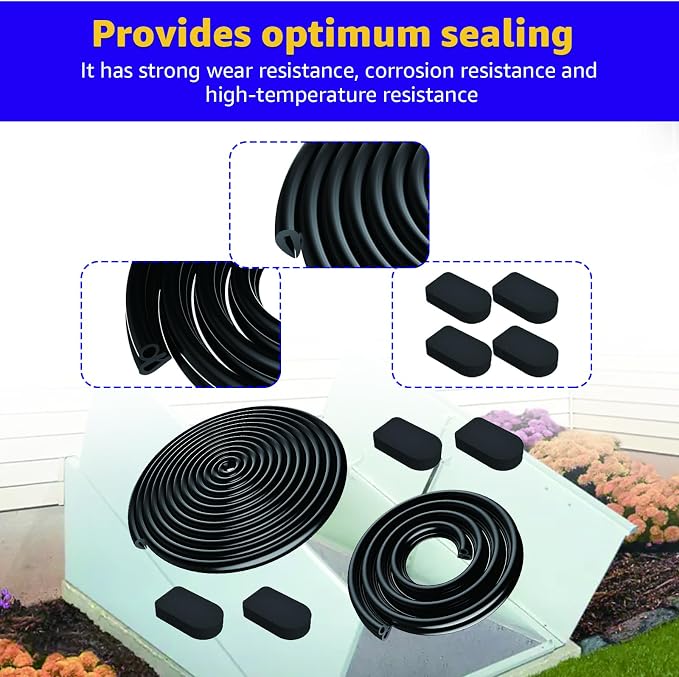 for Bilco Basement Door Weatherstrip Kit-for Bilco and Gordon Cellar Doors | 1 - Image 2