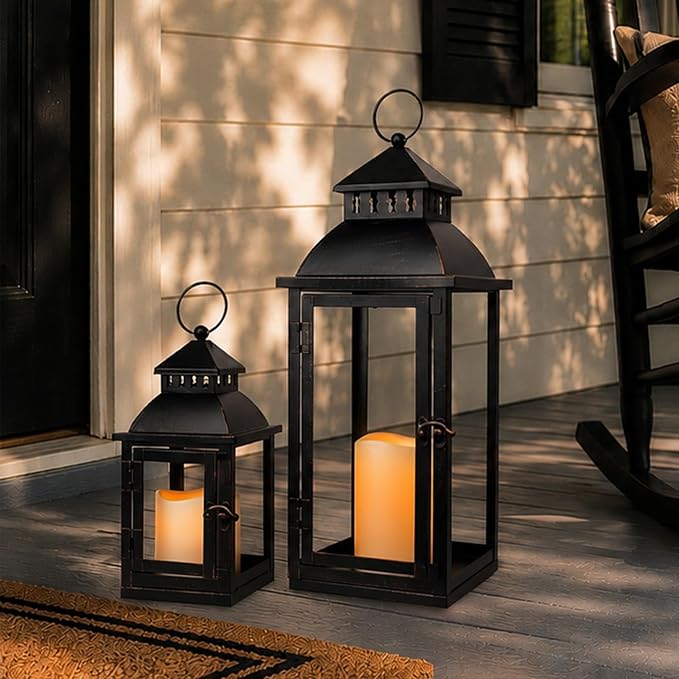 NEEDOMO LED Lanterns Decorative Outdoor&Indoor, Lantern Decor by NEEDOMO-LightUpYourSpace