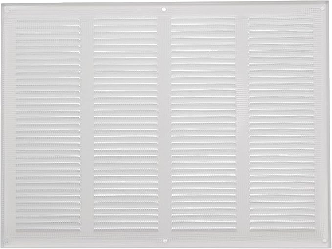 Repa Market 2-Pack Air Vent Cover 16x12 Inch White Galvanized Steel Louvered - Image 7