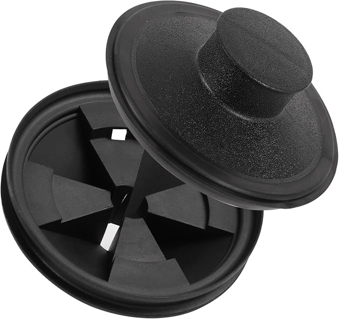 Garbage Disposal 3 3/8" Splash Guard Rubber Sink Baffle Replacement Insert by rqyekdo