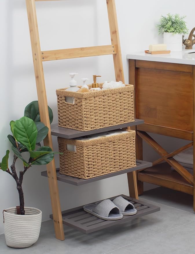 StorageWorks Wicker Storage Baskets - Image 7