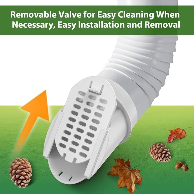 4” Slope Drainage Grate Cover, Rain Diverter, Drainage Grate Yard Drain Emitter - Image 7