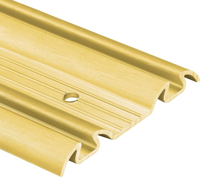 Prime-Line N 6880 By-Pass Mirror Door Bottom Track, 60 in., Roll-Formed Steel by Prime-Line