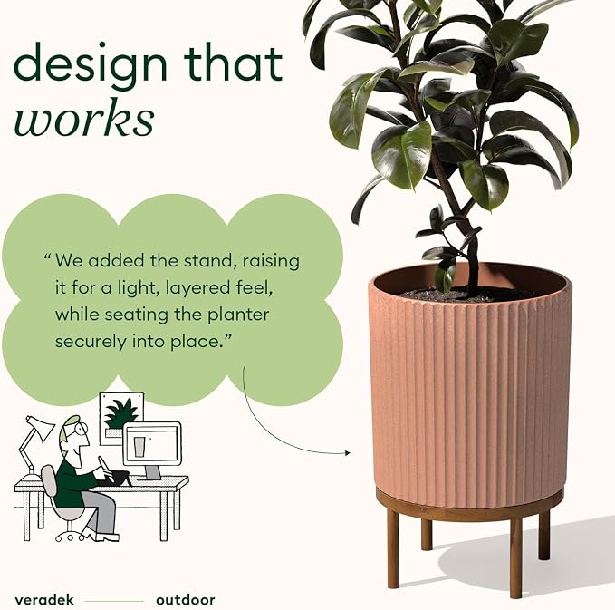 Veradek Demi Series Raised Planter - Image 5
