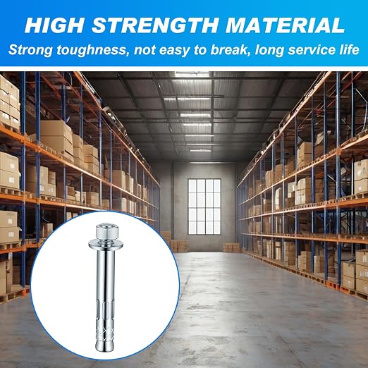100 Pack 1/4" x 1-3/8" Sleeve Anchors - Image 4