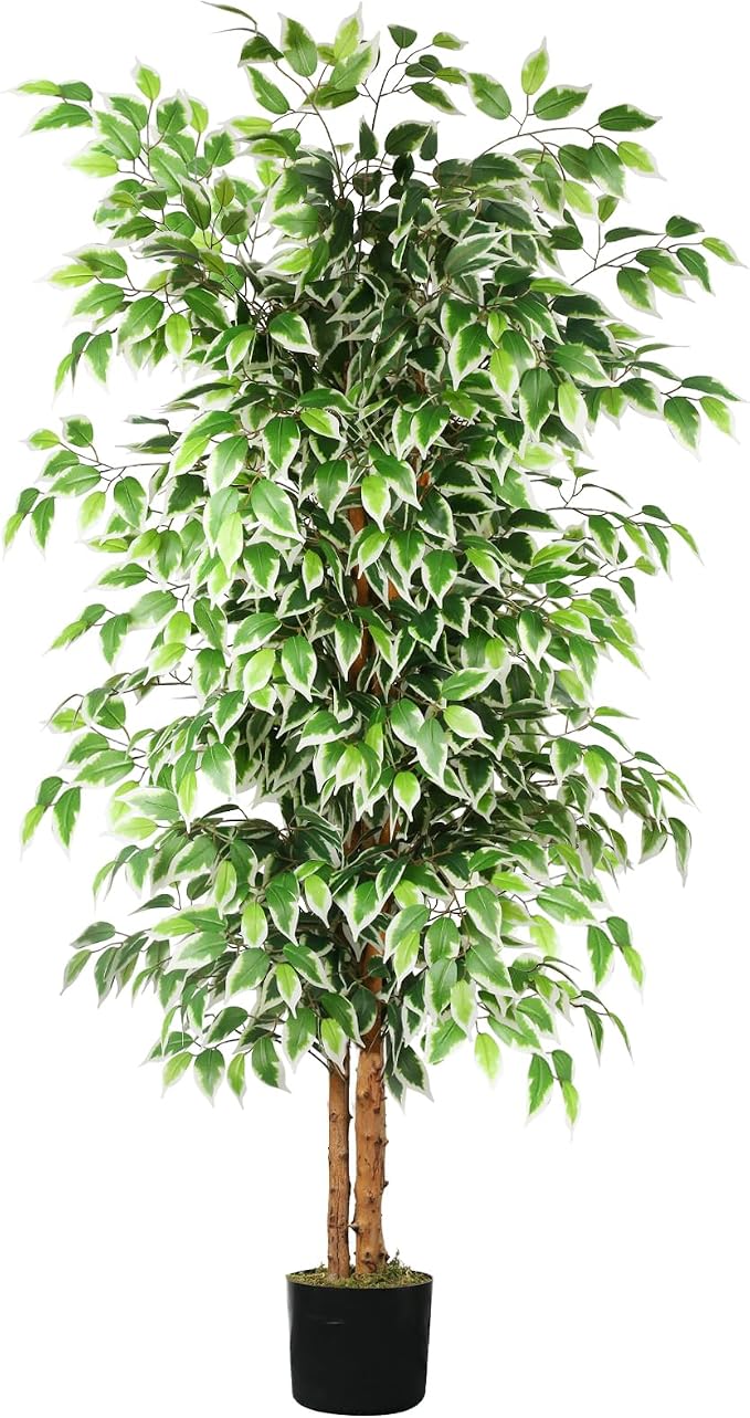GTIDEA 6FT Artificial Ficus Tree by GTIDEA