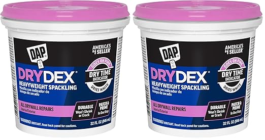 DAP DryDex Dry Time Indicator Spackling, 32 Oz by DAP