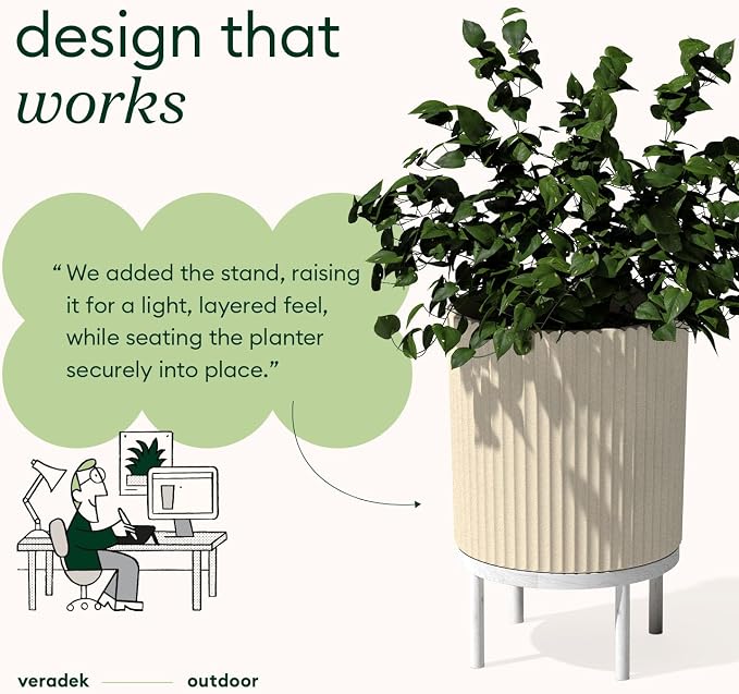 Veradek Demi Series Raised Planter - Image 5