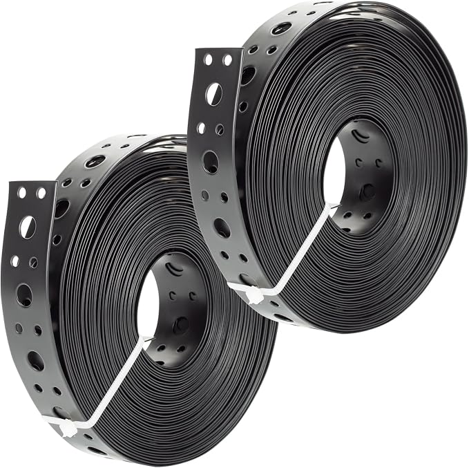 2Pack Metal Strap 1-Inch x 33FT 0.6mm Thickness by AxiSculpt
