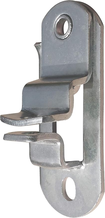 Trailer Door & Ramp Locking Hasp -3.75" Mounting- Cam Lock Latch Keeper -Zinc- - Image 2