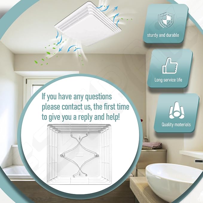 S97013576 Bathroom Exhaust Fan Cover Replacement - Image 5