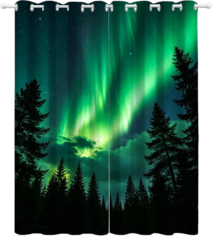 Forest Aurora Curtains - Image 3