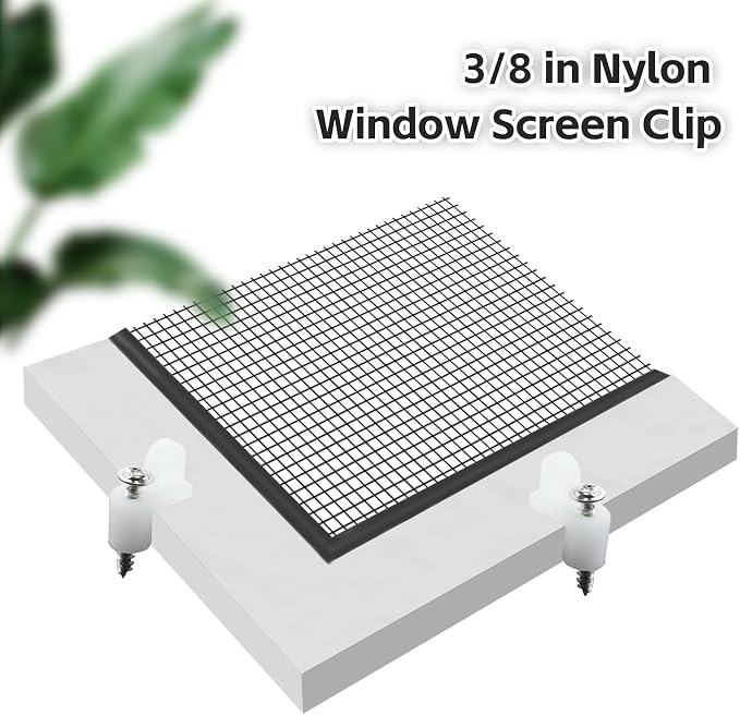 fallingstar 3/8 Inch Offset Window Screen Clips - Image 4