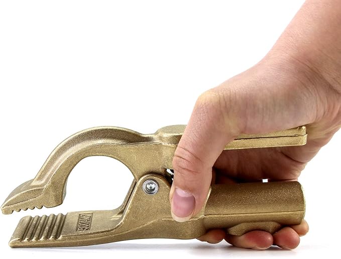 QWORK Welding Bronze Ground Clamp, 1.6 Pounds and 500A, 1 piece - Image 6