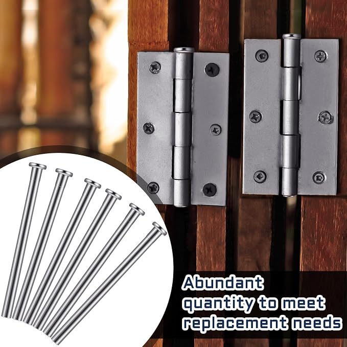 Ferraycle 6 Pack Hinge Pins for Doors 3.5 Inches Hinge Pin Oil Rubbed Bronze - Image 6