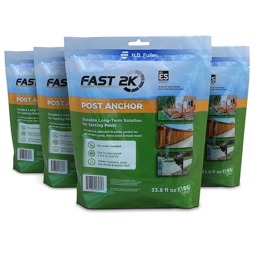 Fast 2K Post Anchor Mix | Expanding Composite Footing Compound by H.B.+Fuller