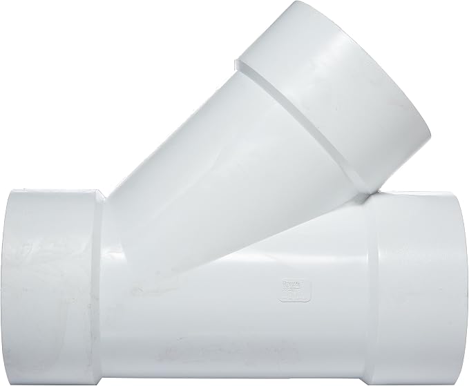Genova 700 Solvent Weld Dwv Pipe Wye, 6 in, SCH 40 - Image 2