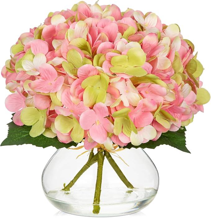 Hollyone Hydrangea Artificial Flowers by Hollyone