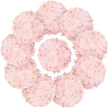 AVIVIHO 10Pcs Pink Fake Fake Flowers Hydrangea Artificial Flowers Bulk by Aviviho
