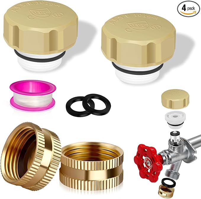 Vacuum Breaker Repair Kit, Frost Free Outdoor Faucet ASSE 1019-A Repair Kit by Boltigen