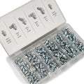 NEIKO 50463A Grease Fitting Assortment | 110 Piece | SAE | Straight and Angled by NeikoTools
