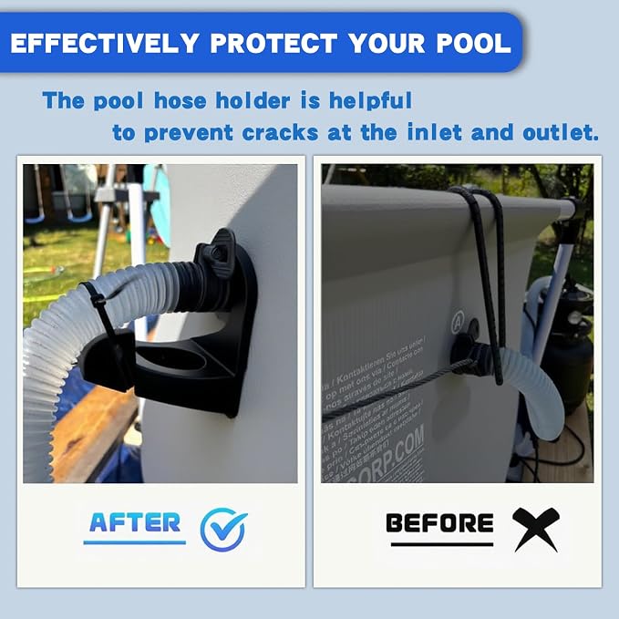 2Pcs Swimming Pool Pipe Holders, Pool Accessories, Pool Hoses - Image 4
