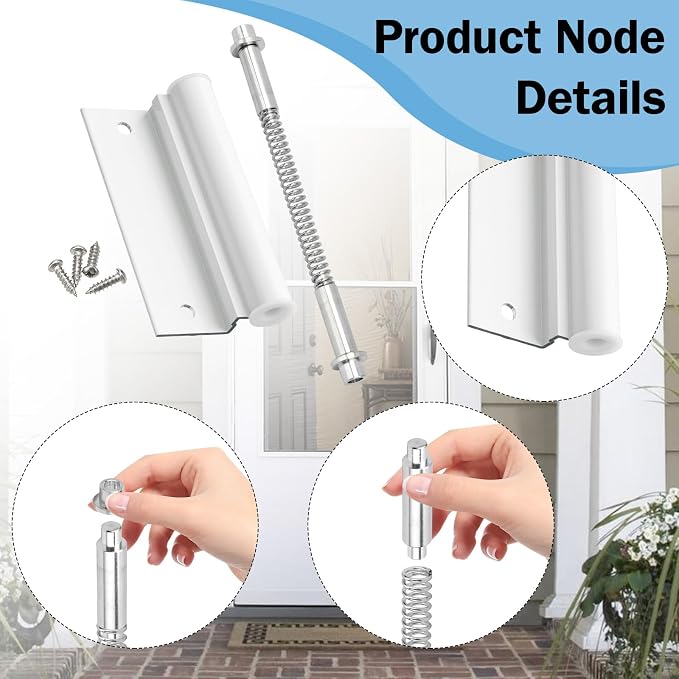 Lower Screen Door Hinge Leaf Pin Kit - Image 4