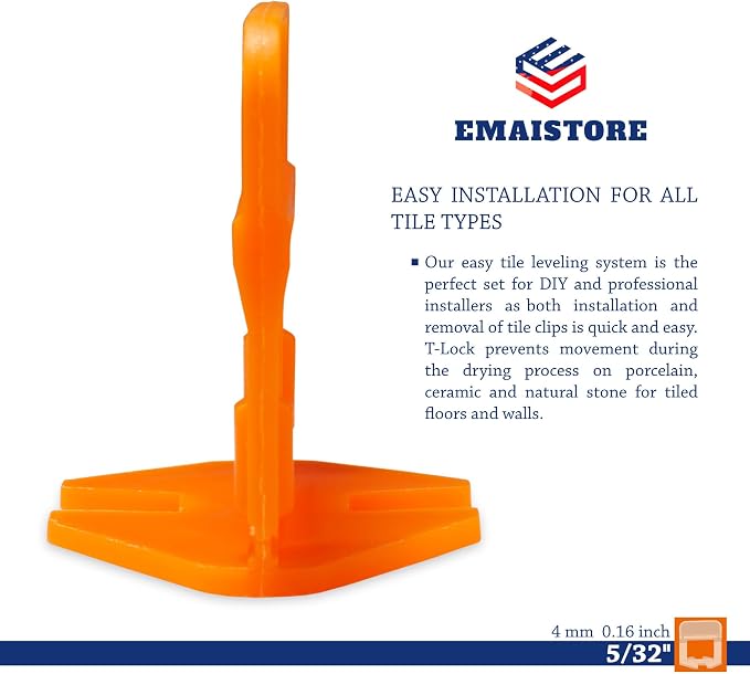 Tile Leveling System – 2000 Tile Spacers – Compatible - Image 3