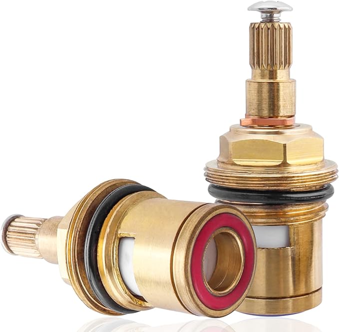 Yakamoz Brass Ceramic Faucet Cartridge, durable ceramic disc, smooth quarter - Image 2