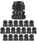 3/8" NPT Strain Relief Nylon Cord Grip Cable Glands by MGISpeedWare
