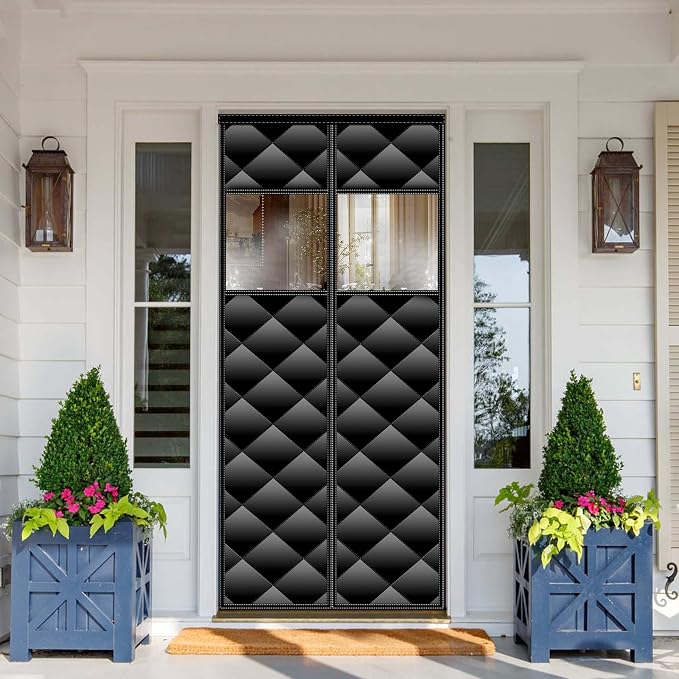 Magnetic Thermal Insulated Door Curtain by Veanusiver