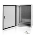 Electrical Box 24 x 16 x 10 Inch Indoor Outdoor Electrical Enclosure Box Steel by Fsehyue
