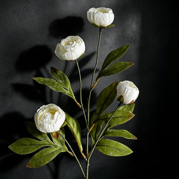 6Pcs Viral Peony Artificial Flowers - Image 2