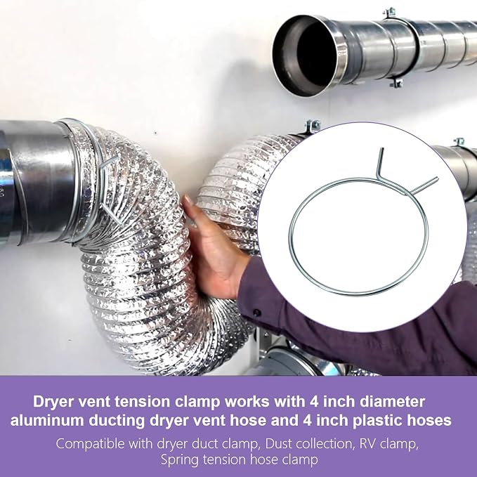 Dryer Vent Tension Clamp Works - Image 2