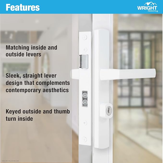 Wright Products Serenade Mortise Keyed Door Lever - Image 3